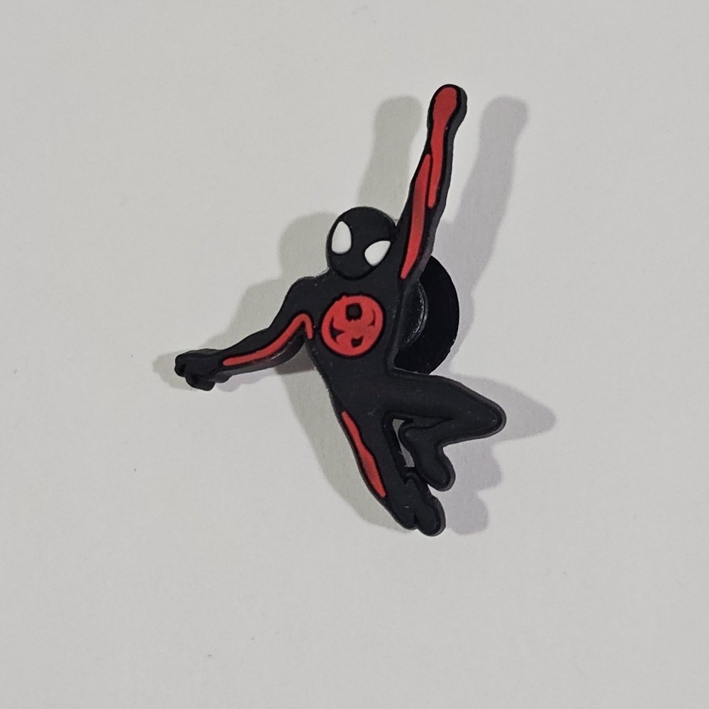 Spiderman Miles Shoe Charm Croc Charms Clog